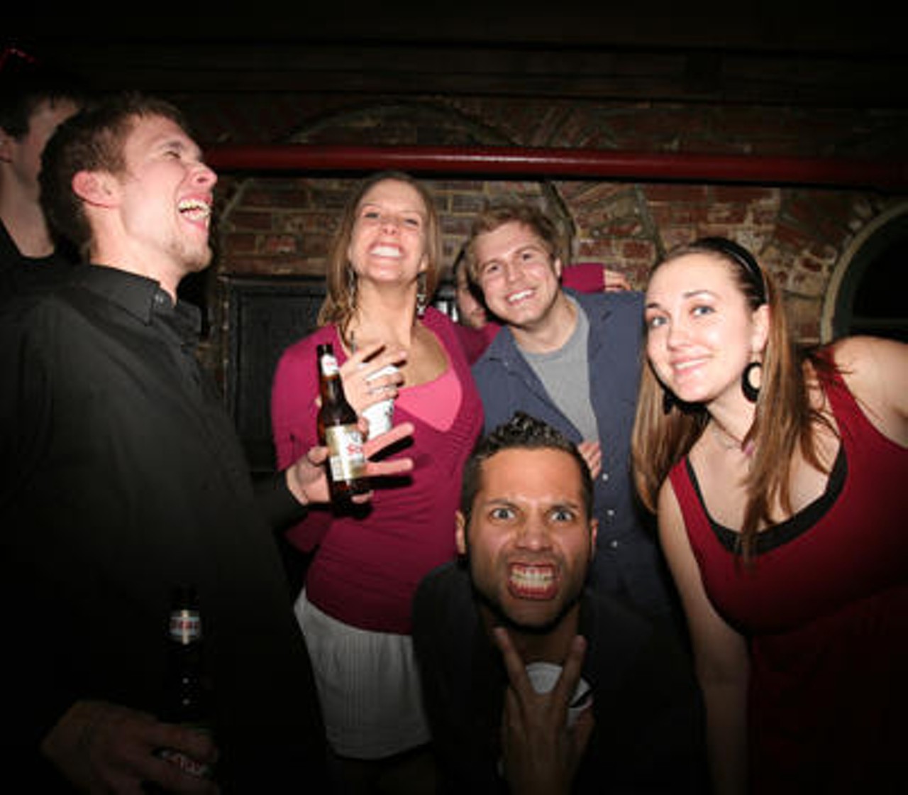 On Valentine's Day, these people partied without pity at the Stable. "London Calling" at the Stable.