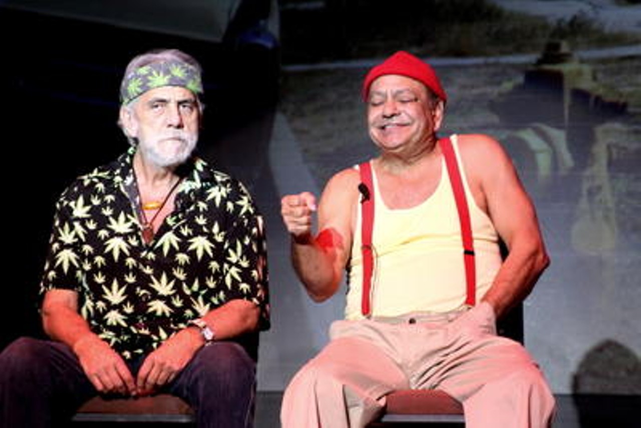 Legendary stoners Cheech and Chong performed two shows at the Pageant on January 18. More photos.