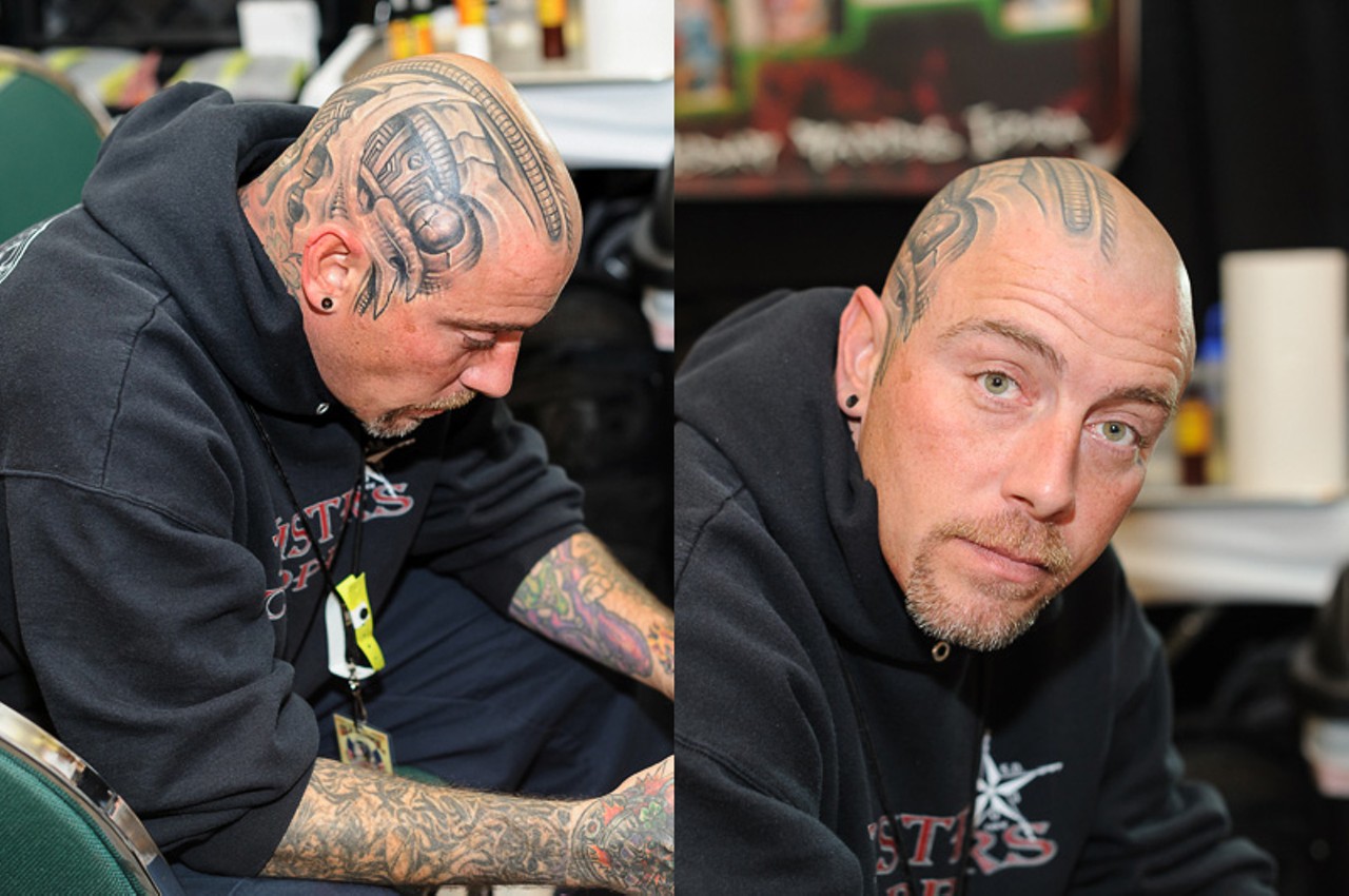 "When neck tattoos became trendy, we kind of moved on to the face... The guy I know who's got the most facial tattoos is actually a welder, not a tattoo artist... I think it's more socially acceptable now. A little more extreme, yes, but you're not treated badly for having tattoos on your face."