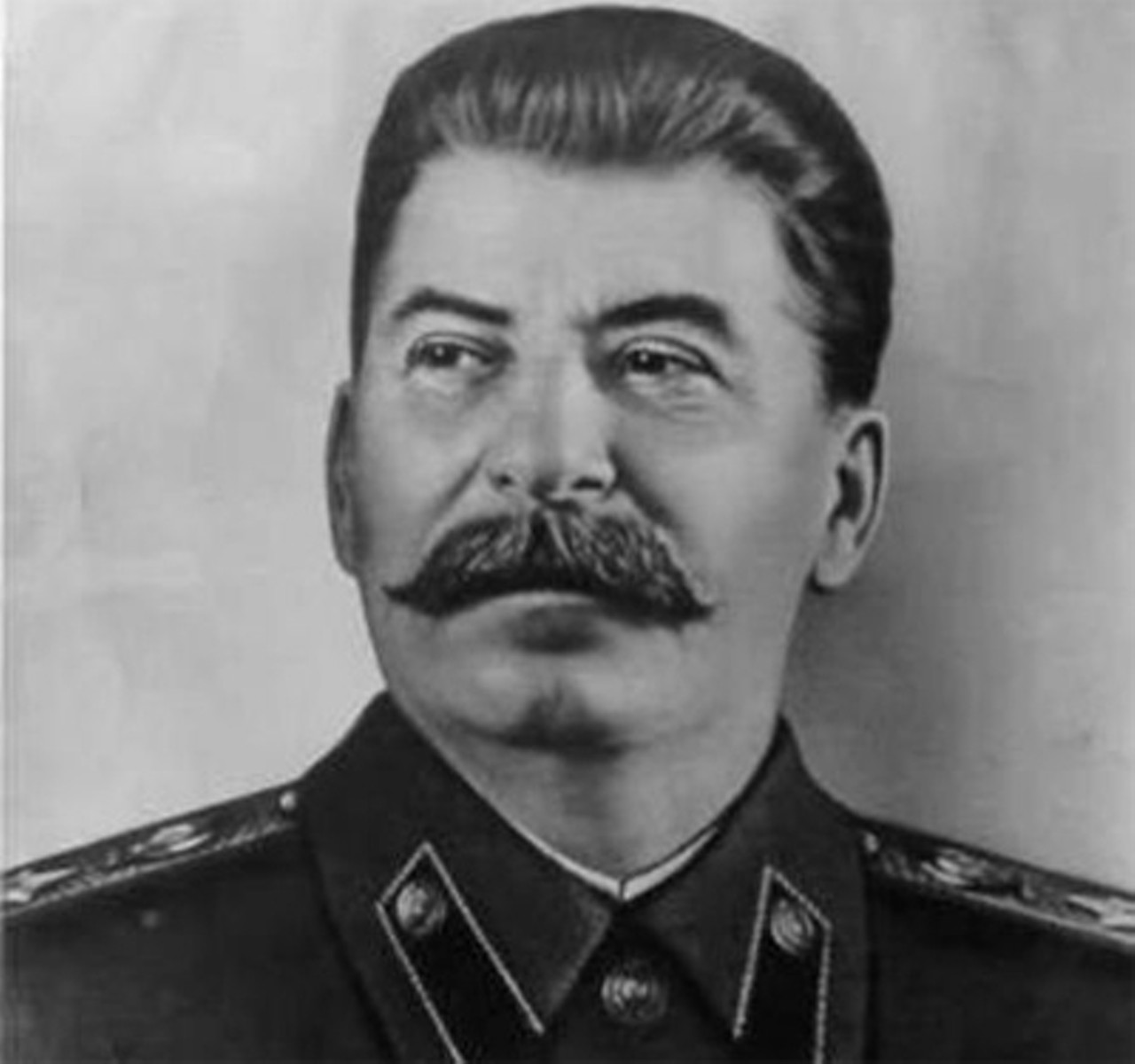 Another dictator, another mustache. Joseph Stalin.