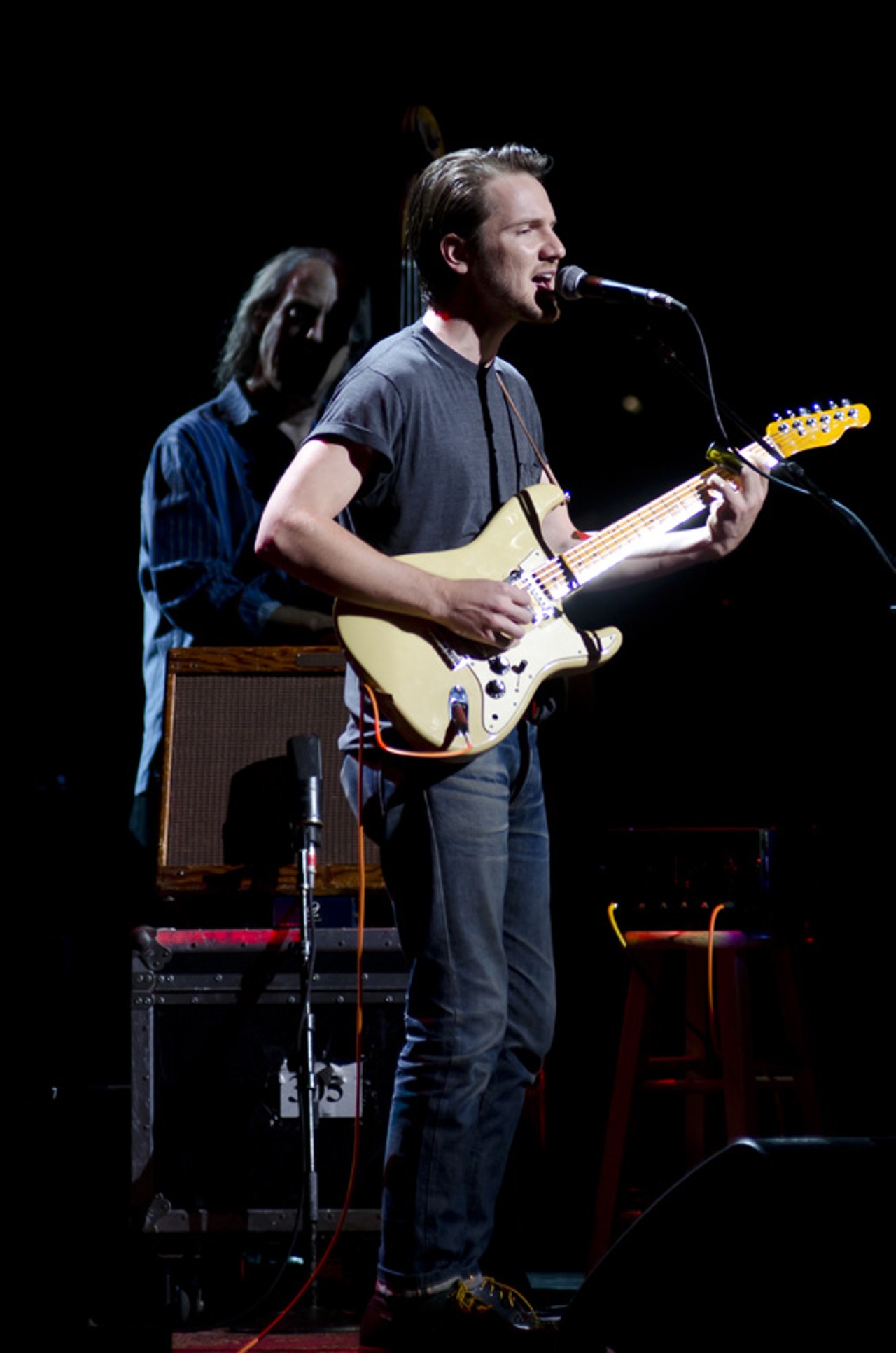Blake Mills performing at the Peabody Opera House on Saturday, July 14.