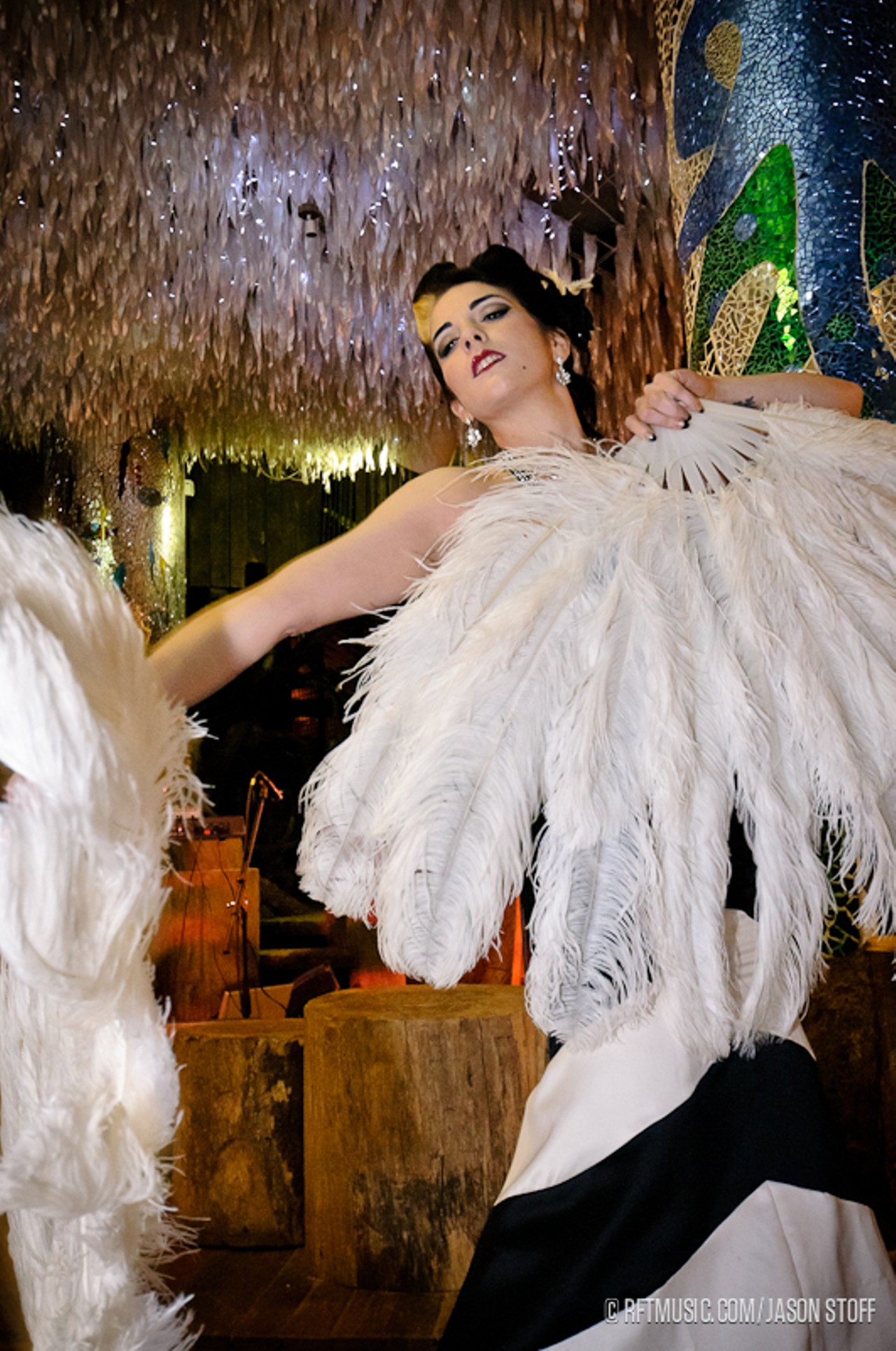 The fine art of burlesque was alive and well at the City Museum.