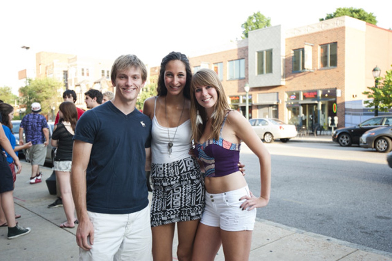 Fans before a dubstep-filled evening at the Pageant on June 15.