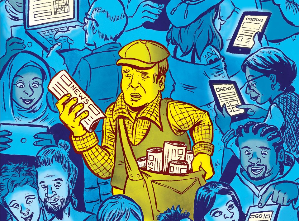 What's a newspaper carrier to do in an increasingly digital world?