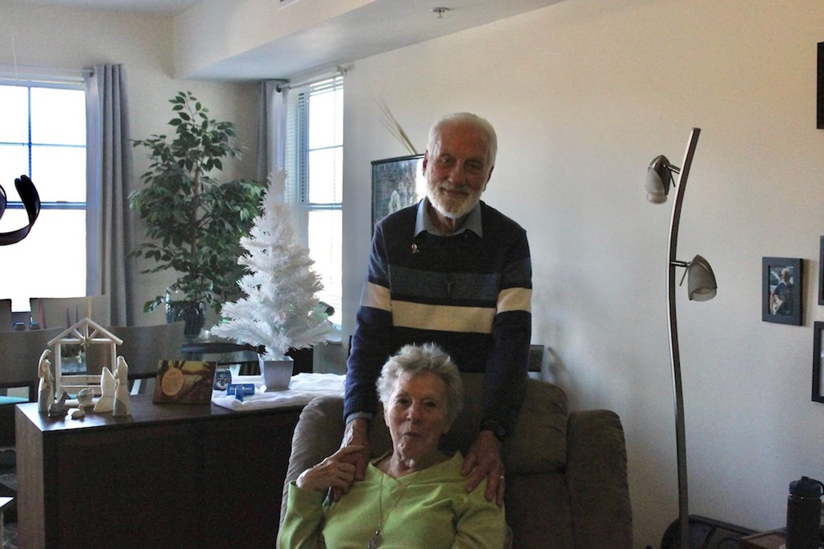 Andy and Mary Rachelski have shifted their holiday routines due to her Alzheimer's disease.