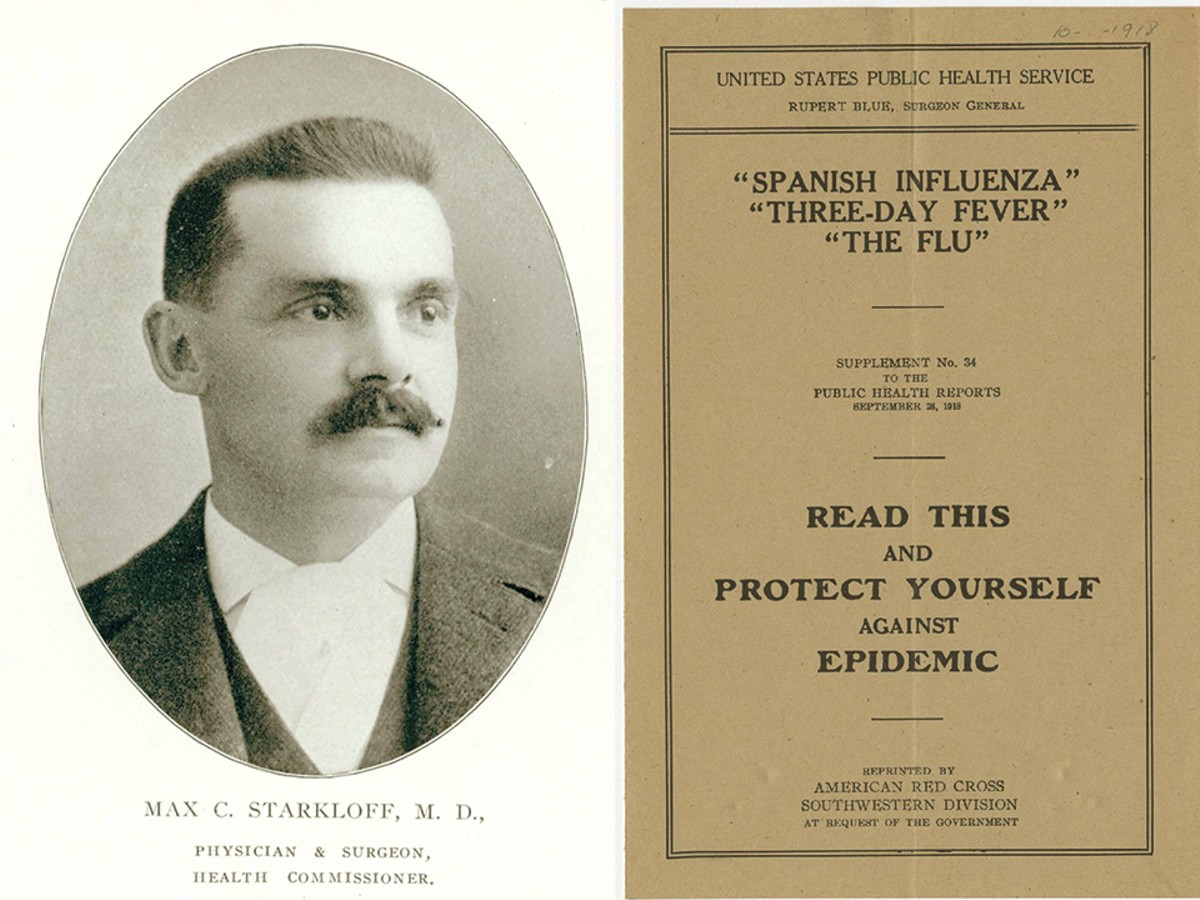 St. Louis' response to the Spanish flu, led by Dr. Max Starkloff, is held up as an example, but there were consequences.