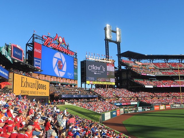 A packed Busch Stadium circa 2019 — a vision the team is hoping fans will return to.