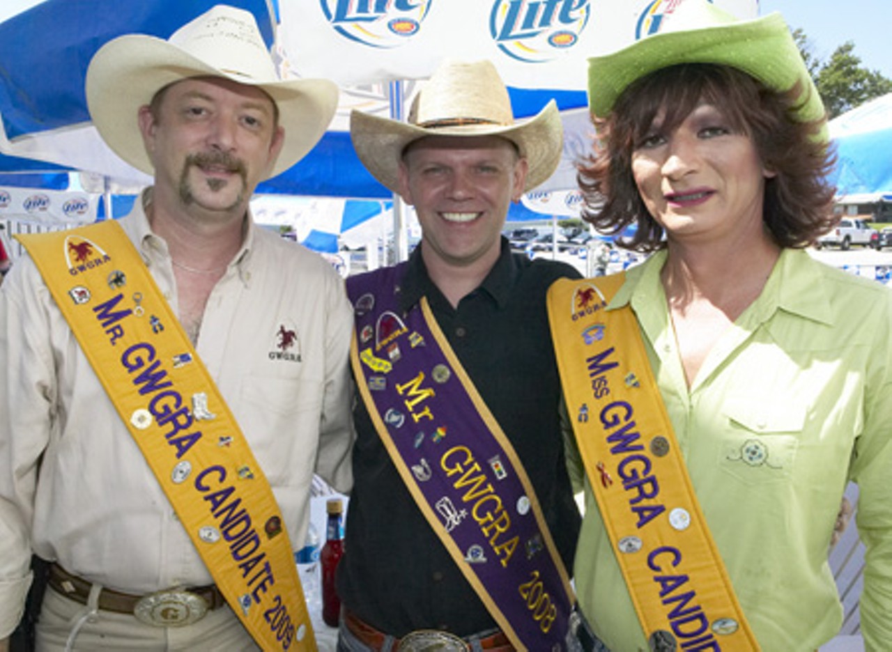 The rodeo ambassadors for 2008-09.