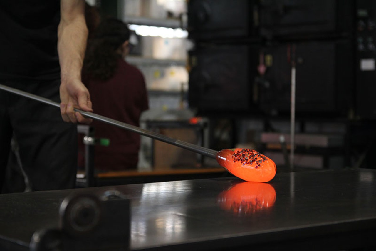 Glassblowing at Third Degree Glass Factory