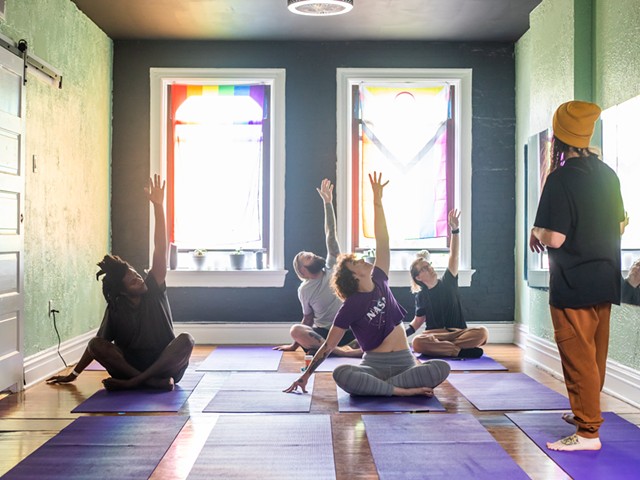 Elevate Well STL is a cannabis friendly yoga studio.