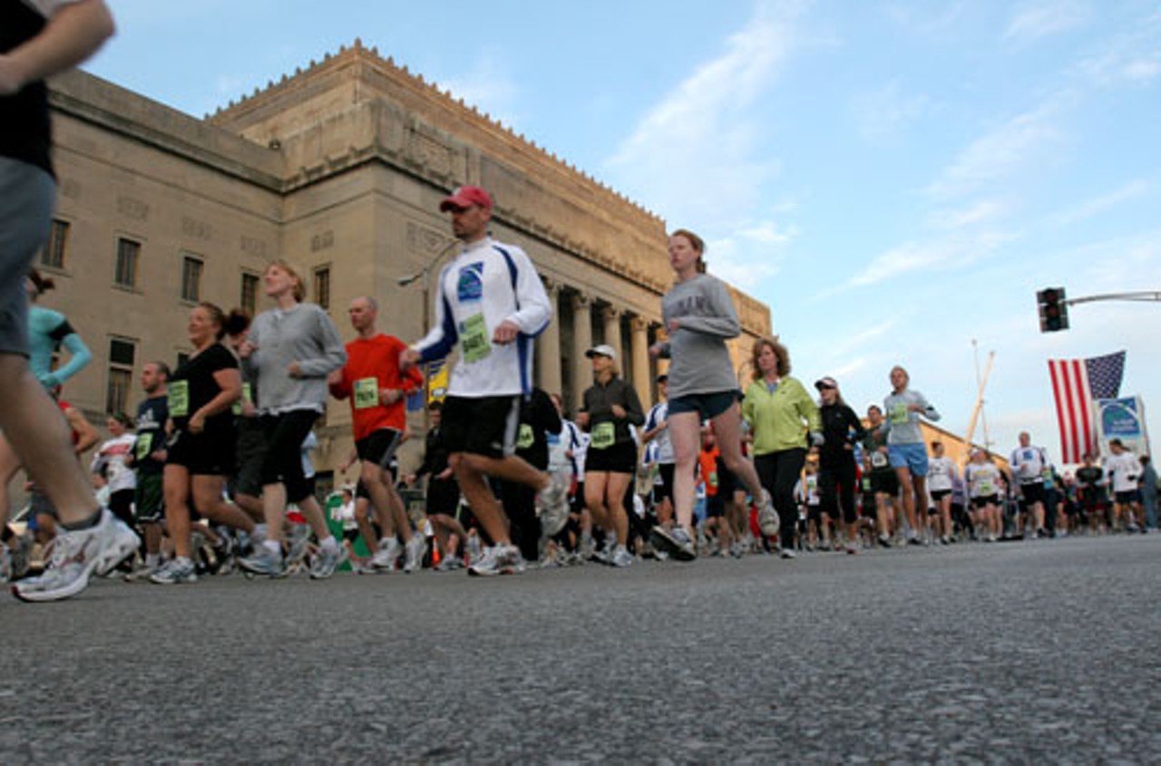 Runners from over 40 states participated in this year's marathon.