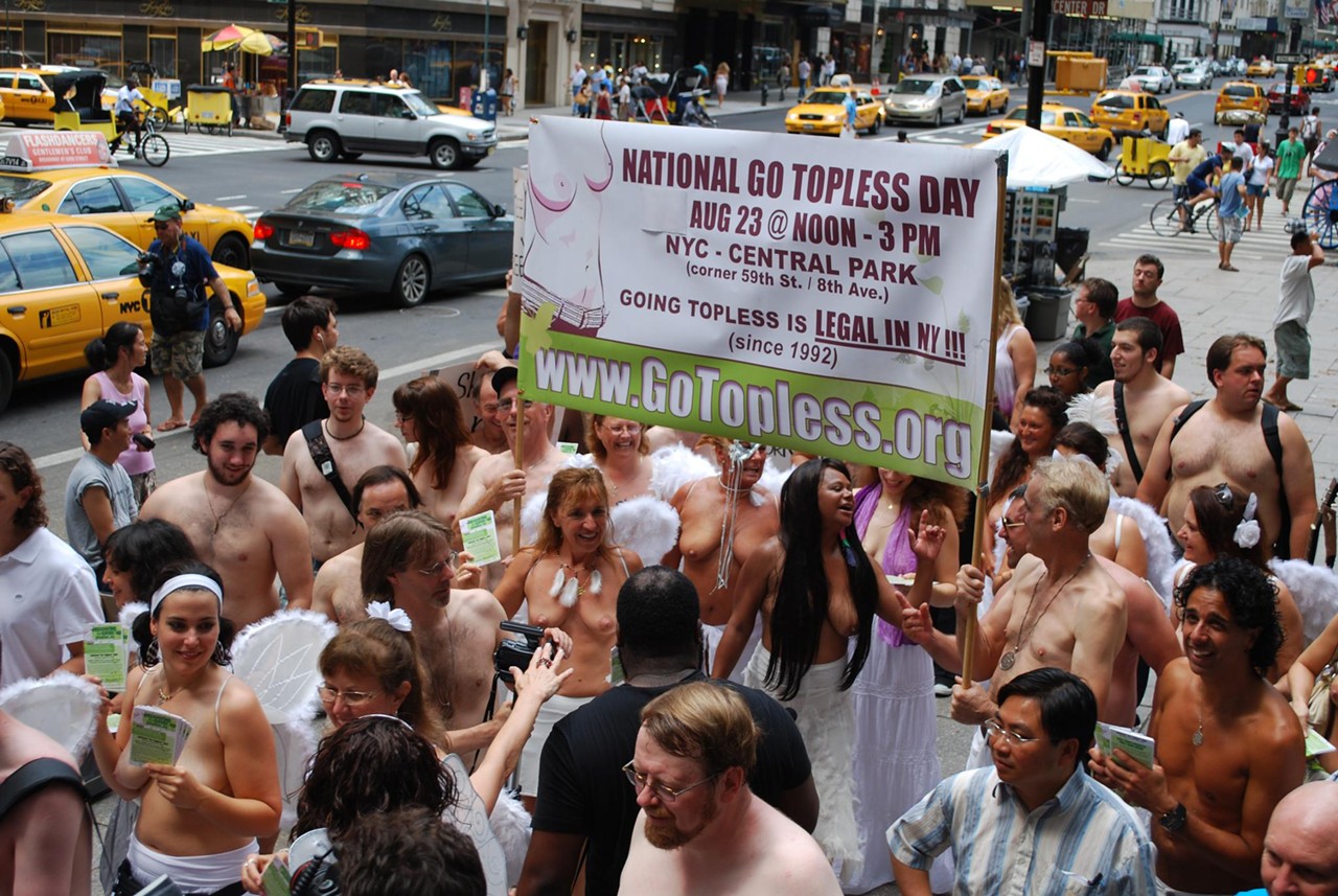 Go Topless Across America (NSFW)