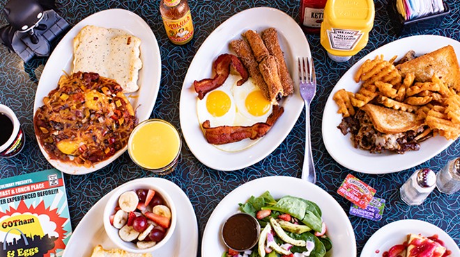 GOTham and Eggs offers a selection of classic breakfast and lunch options developed from its owners’ long history of frequenting and loving diners.