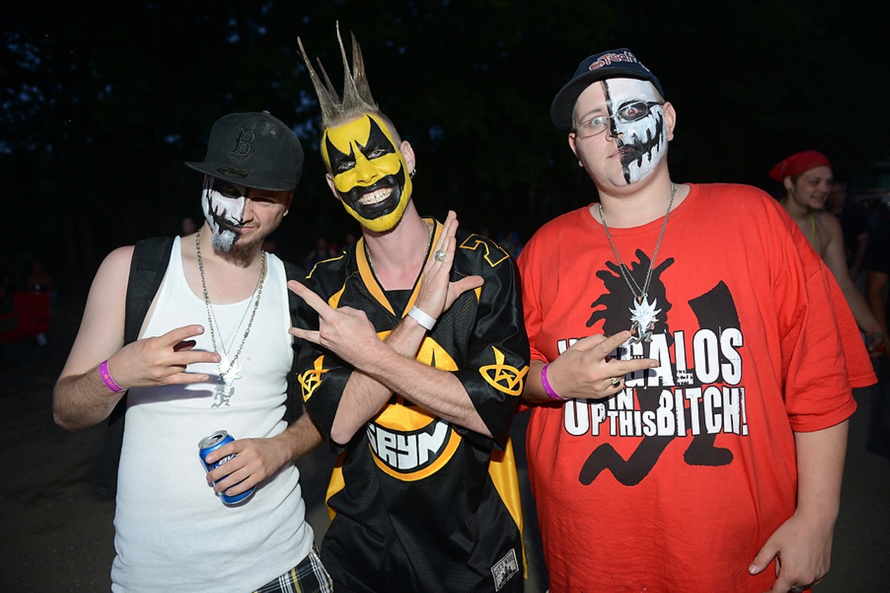 Can you guess where we shot these fans?
A. Tech N9ne concert
B. Twiztid concert
C. The Gathering of the Juggalos
Answer is on the next slide