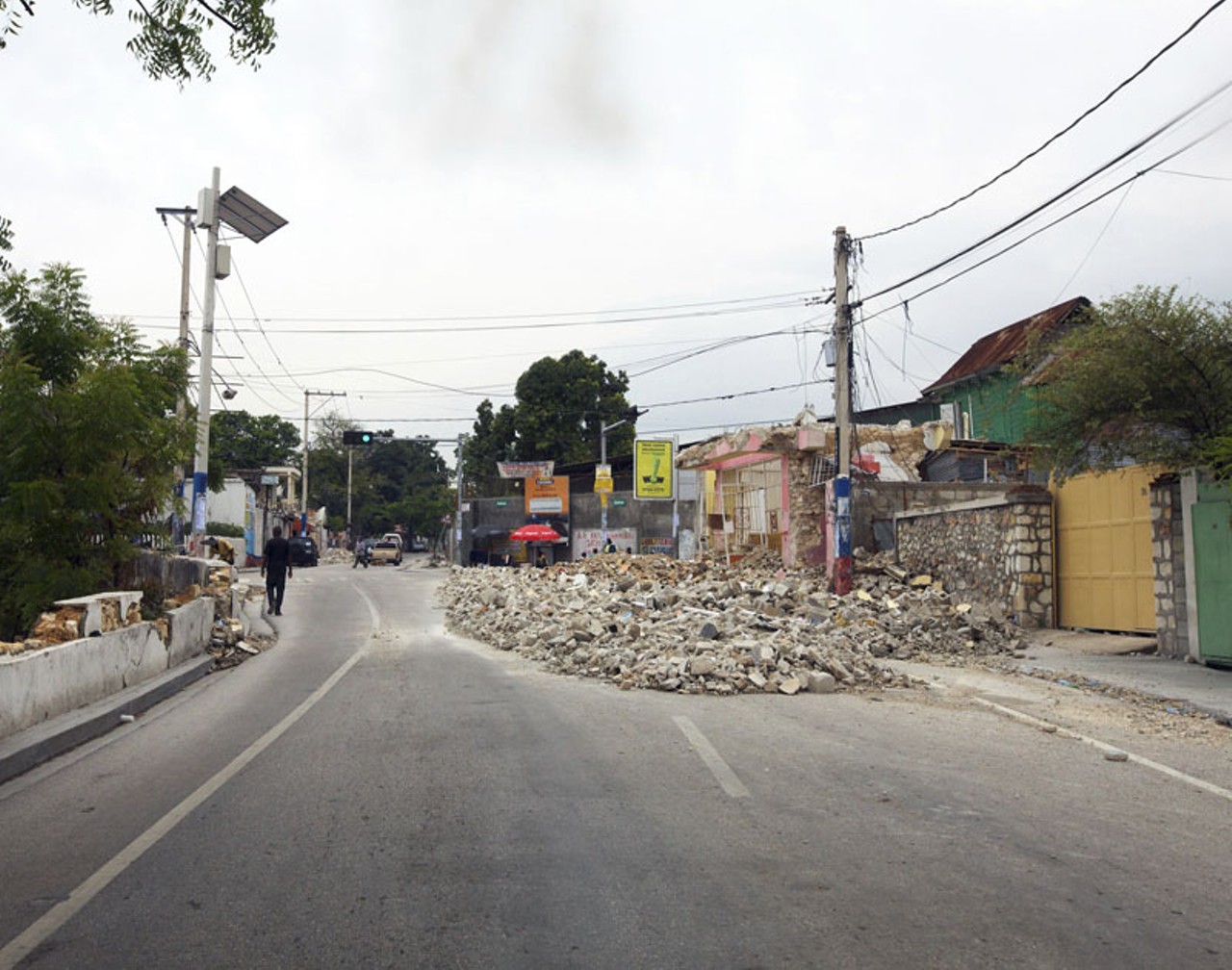 Rubble, Port-au-Prince.