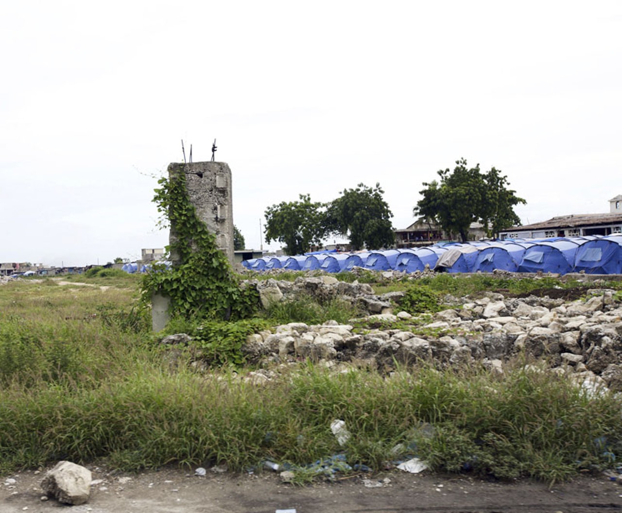 Tent city, Port-au-Prince.