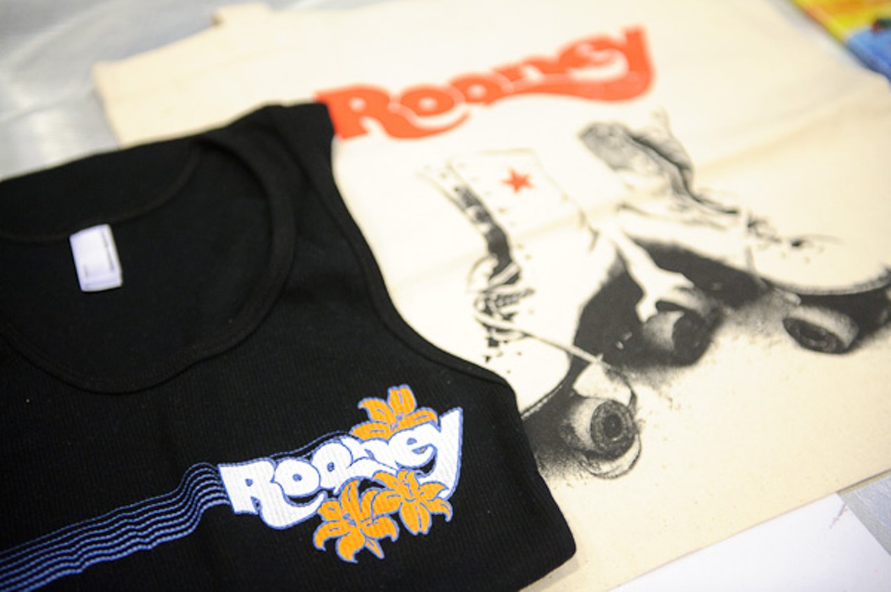 Official Rooney merchandise at the Pageant in St. Louis.