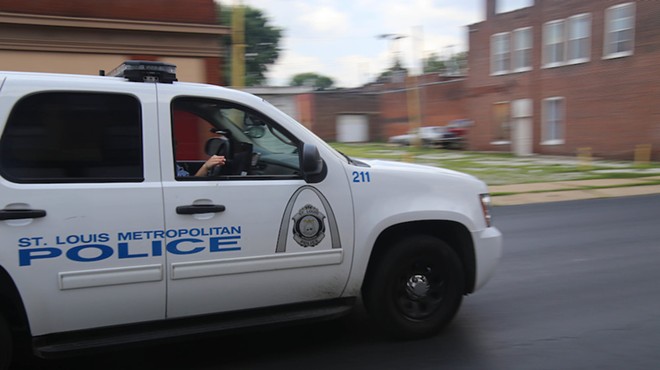 St. Louis Metropolitan Police cop car