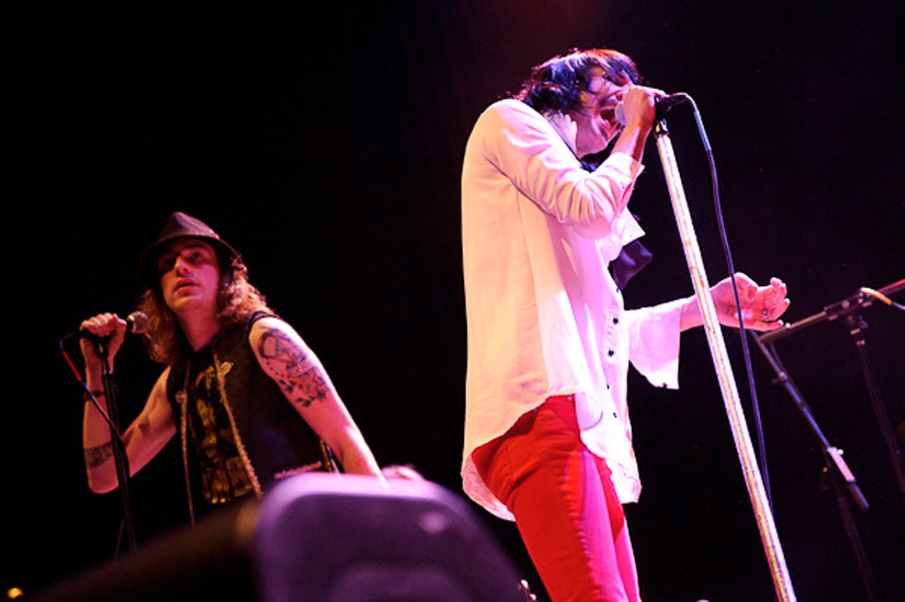 Foxy Shazam performing at the Pageant.