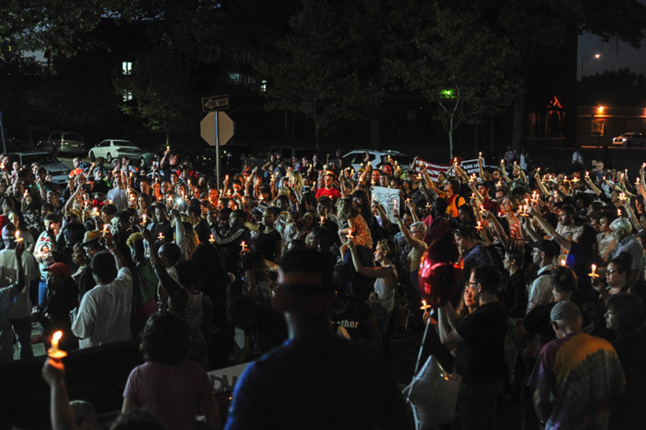 Huge Protest in Shaw Remembers VonDerrit Myers