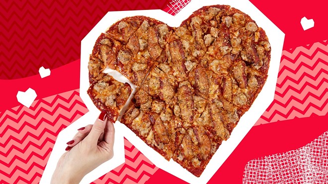 Give the gift of pizza to the one you love this Valentine's season.