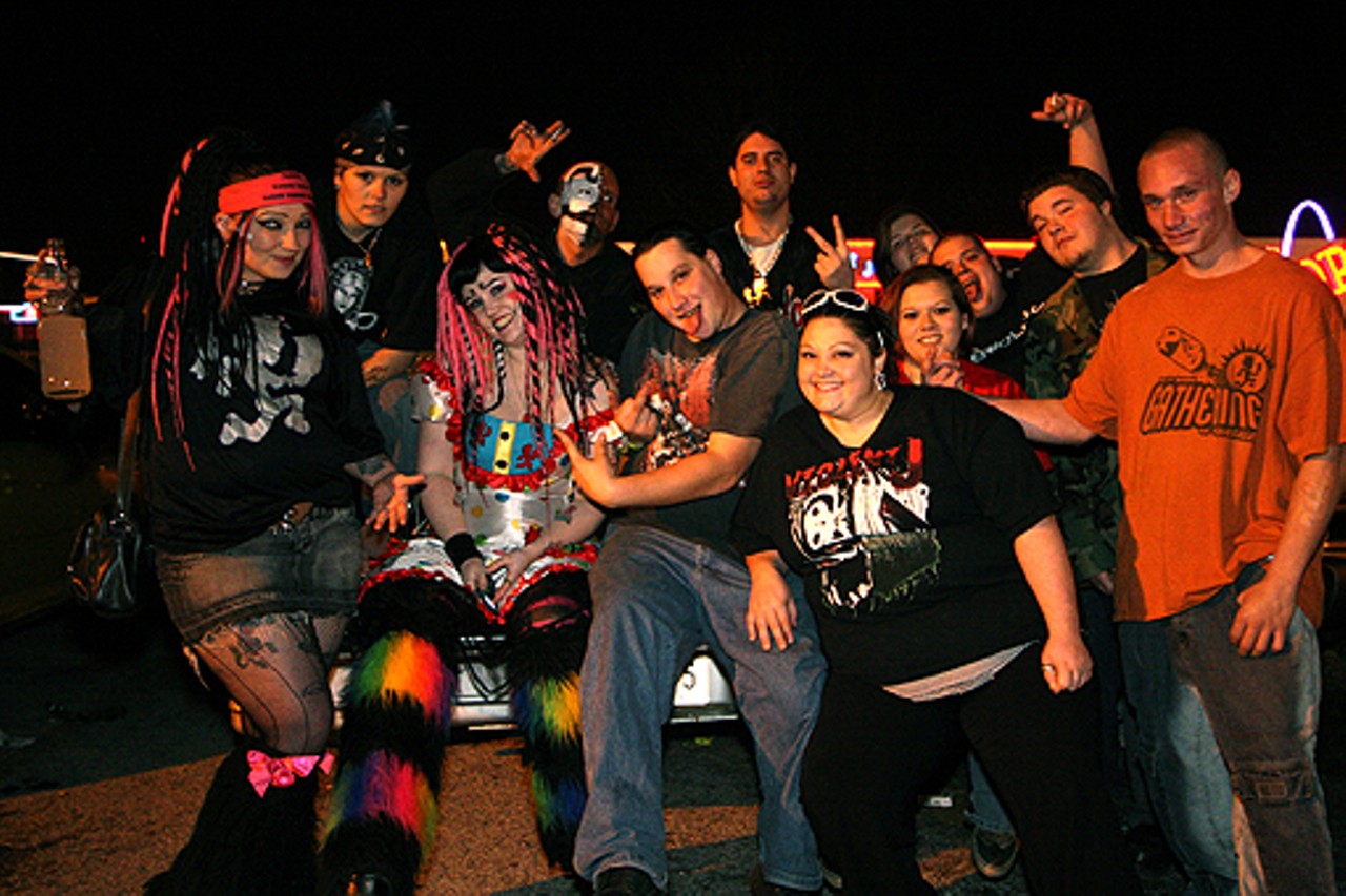 "F-A-M-I-L-Y!" is how this group responded when asked about what being a Juggalo means to them.