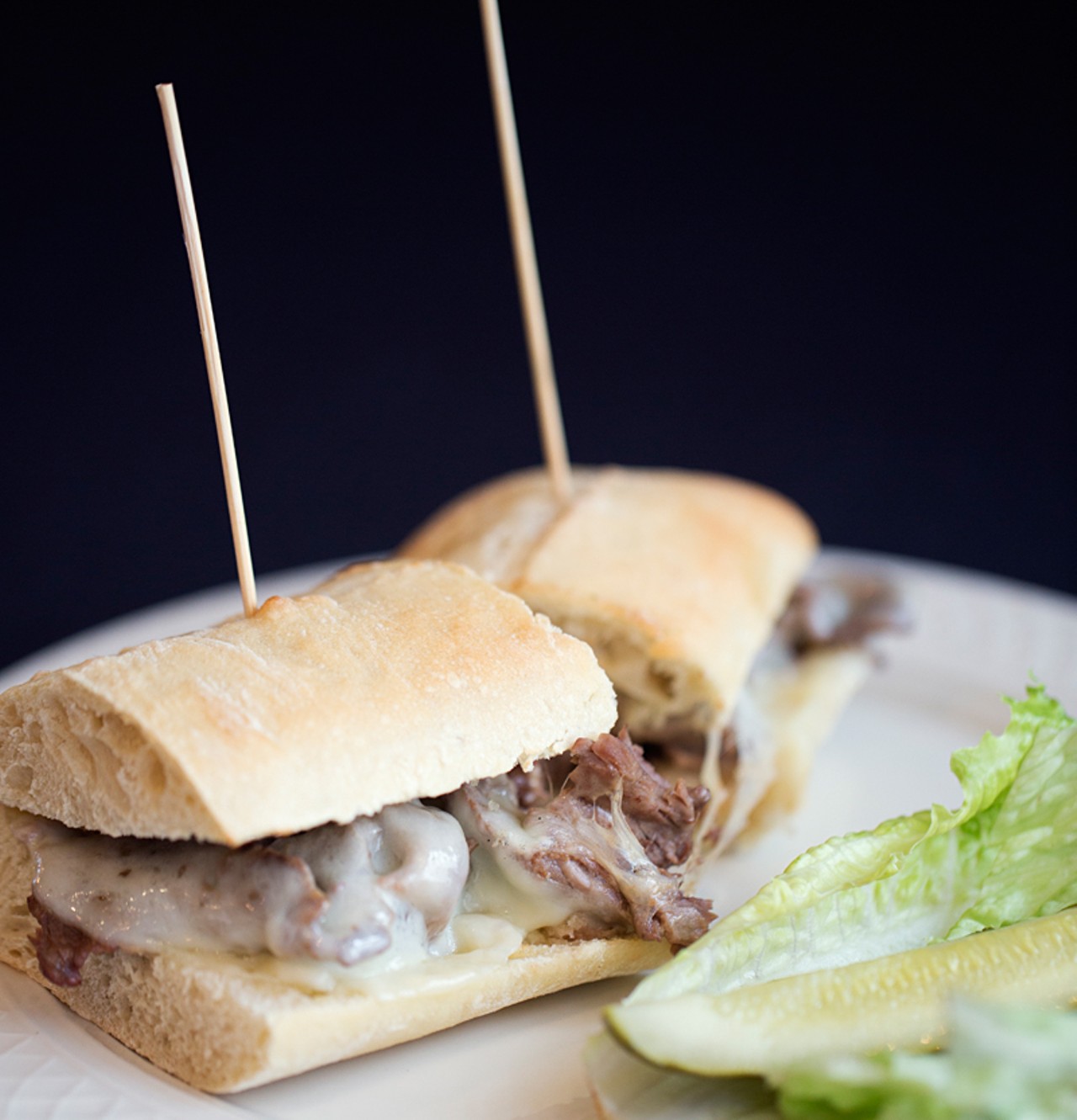 The BKAT Philly steak made with slow-cooked top sirloin.