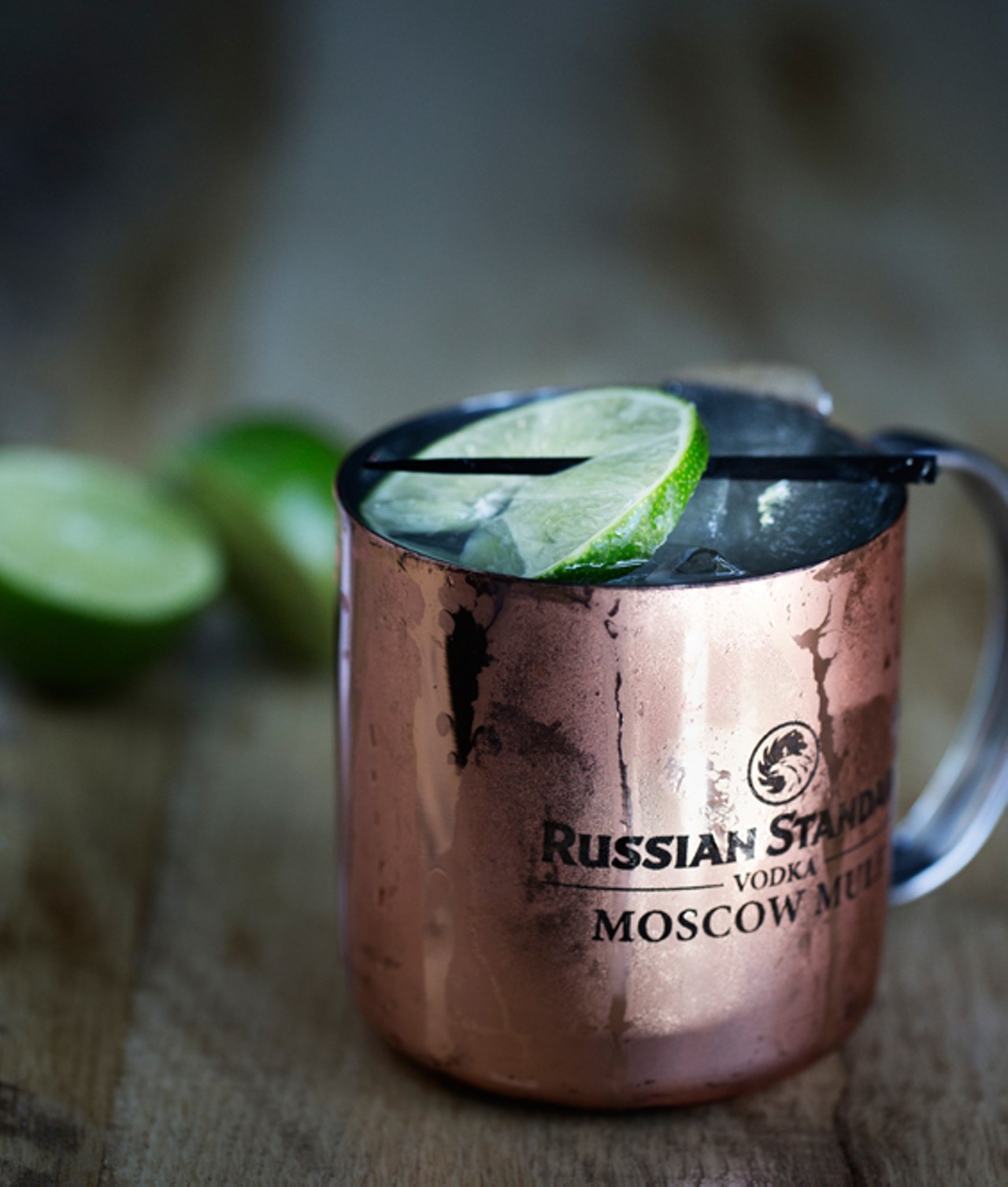 The "Moscow Mule" is&nbsp;vodka, ginger beer and lime.