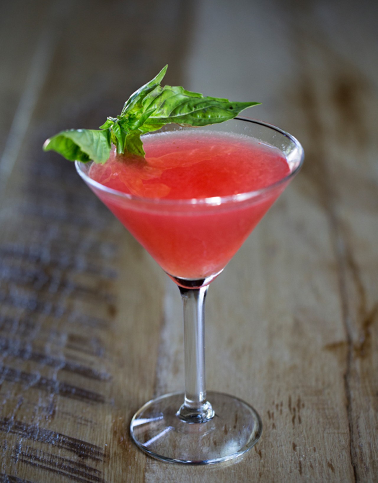 The "Rathbone" is strawberry-infused rum, simple syrup, lemon and basil.
Mike Shannon's&nbsp;dining room.