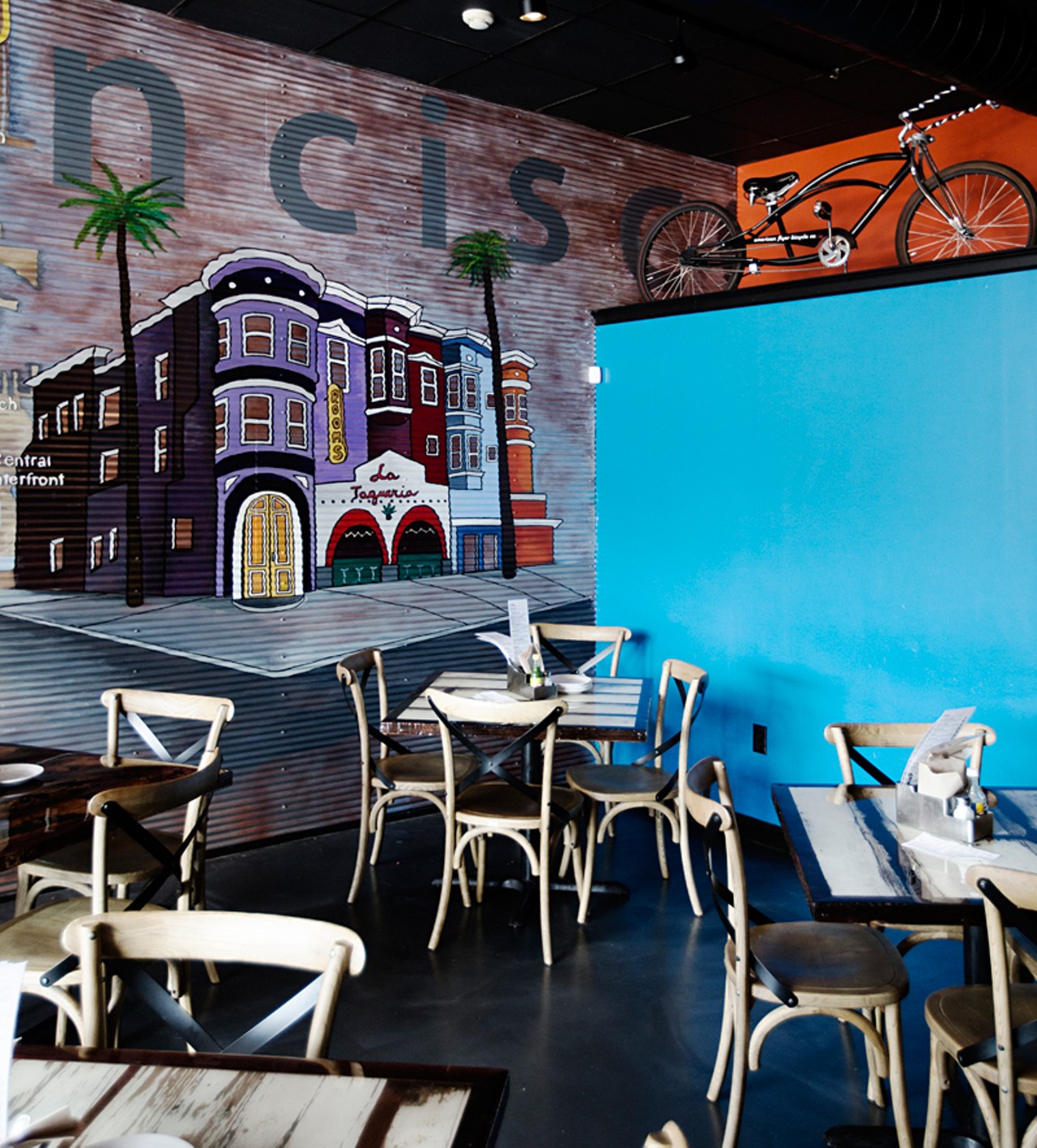 Inside Mission Taco in the Delmar Loop