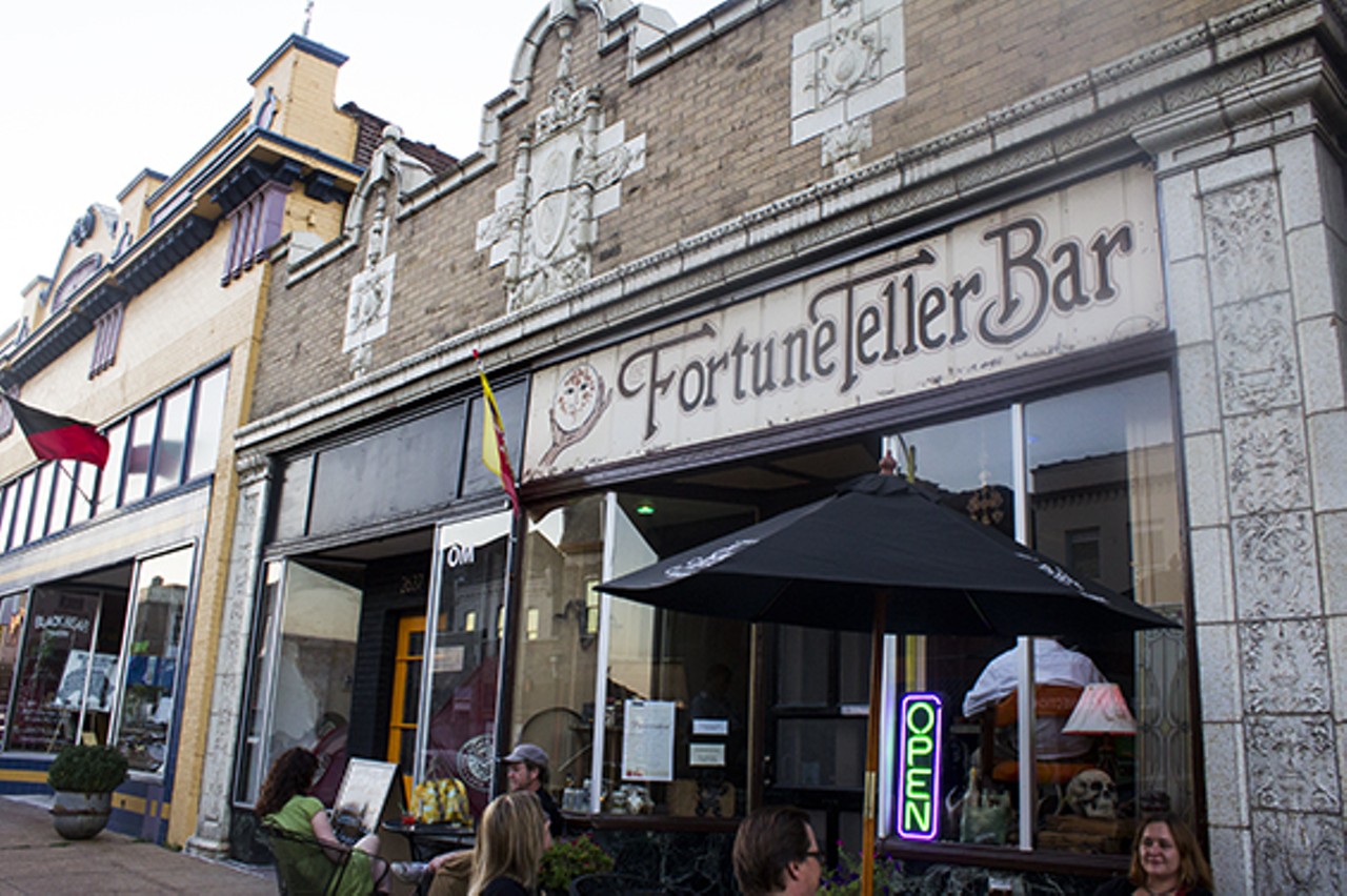 The Fortune Teller Bar by day.
