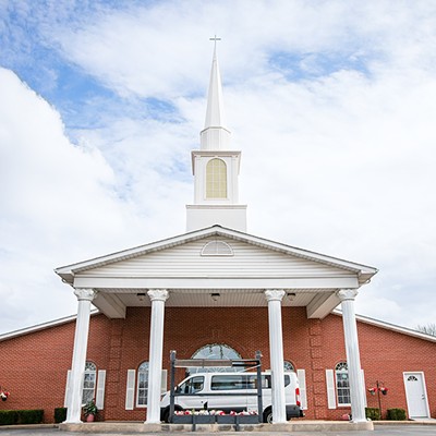 The church is located in the Patch neighborhood.