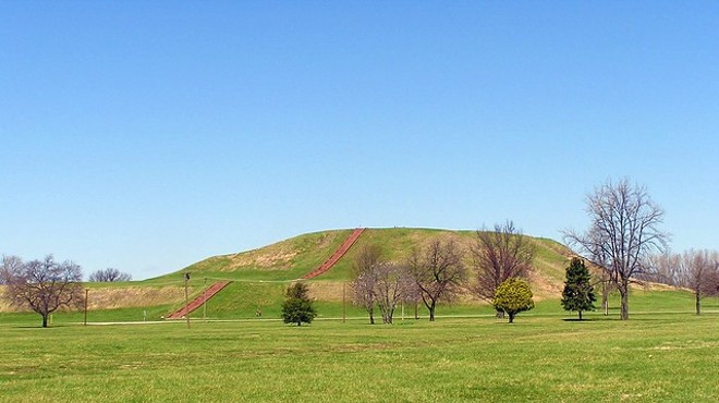 Cahokia Mounds.