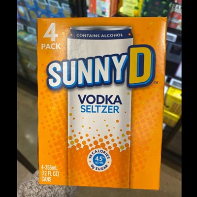 Get Crunk This Summer: Schnucks Is Selling Sunny D Vodka Seltzers