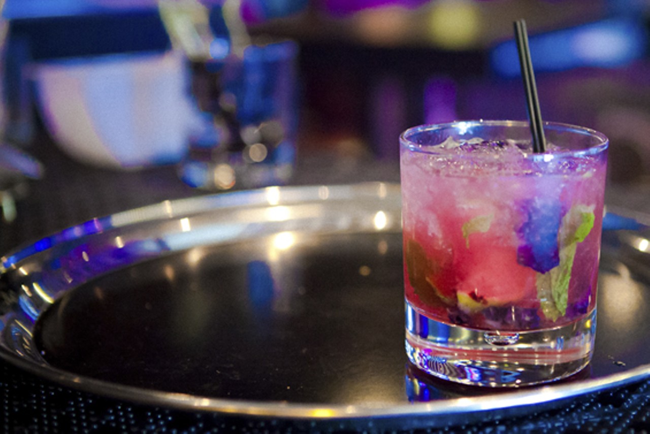 The Blueberry Mojito is just one of their many signature drinks.