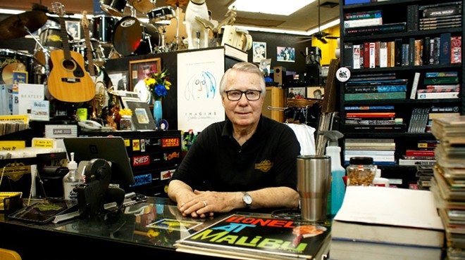 Jean Haffner has owned Record Exchange in the St. Louis Hills since 1977.