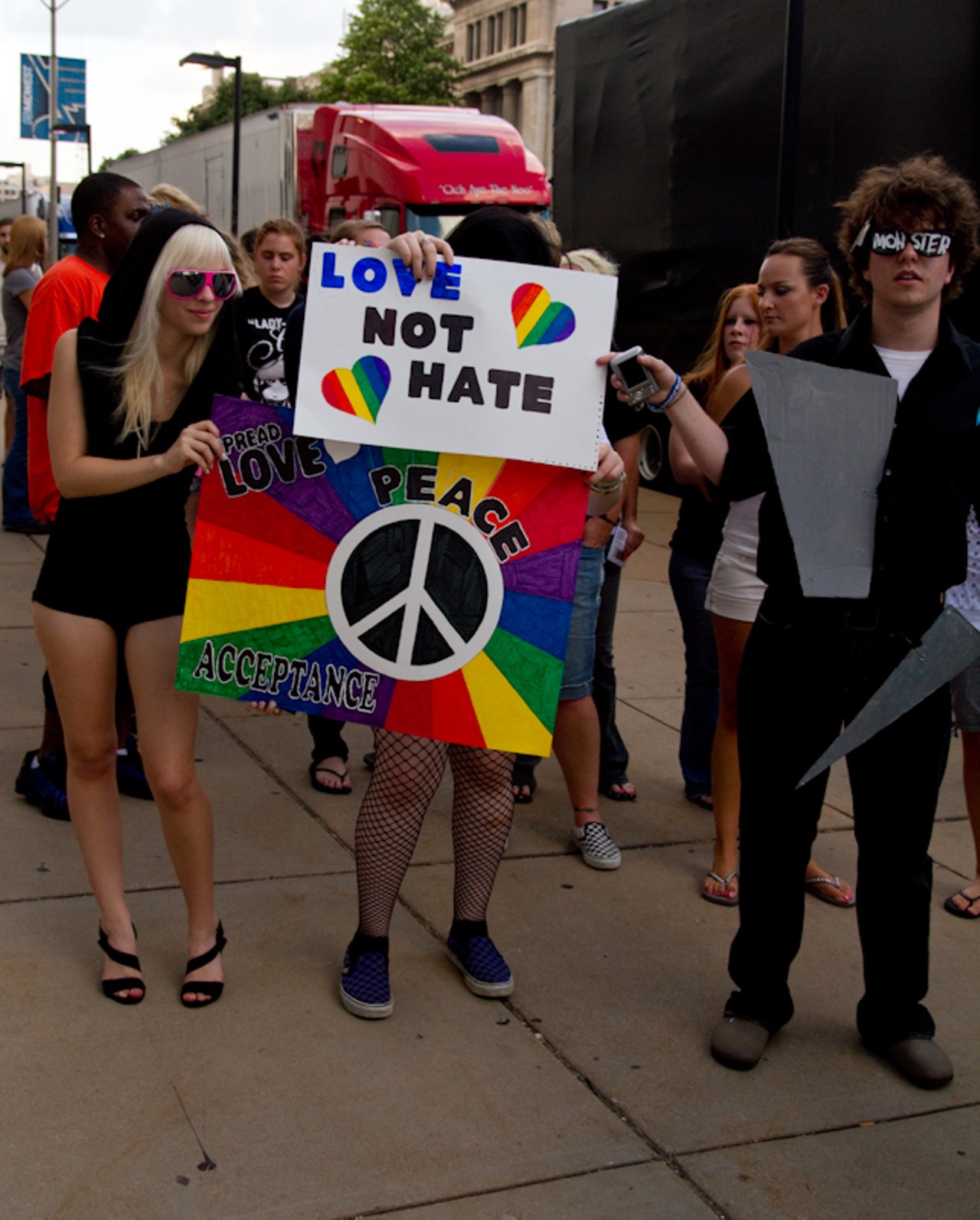 See more of Lady Gaga's Little Monsters from the Scottrade Center in St. Louis, 7/17/2010.