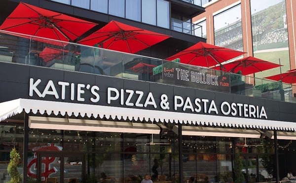 The ballpark location of Katie's Pizza & Pasta is now open.