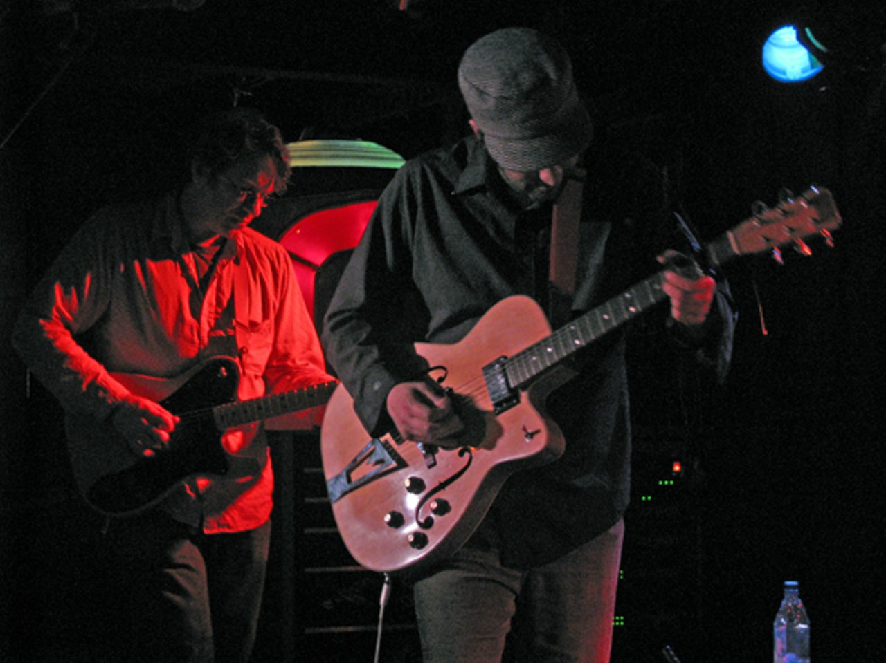 Stoltz, center, and his five-piece band played the Blueberry Hill Duck Room on March 18, their second show since playing six gigs in three days at South By Southwest music festival in Austin, Texas.