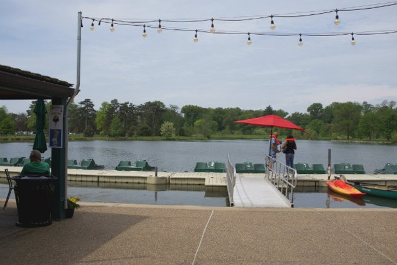 The Boathouse at Forest Park
(6101 Government Drive, BoathouseSTL.com)
Make a day of it at the Boathouse at Forest Park. Not only are there plenty of activities to have a nice day out with the kids (kayaking, paddle boats), but the food at the Boathouse restaurant is great and serves as a scenic spot to feed the little monsters before naptime.
