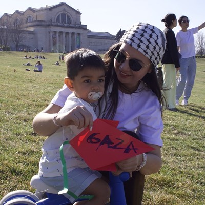 Kites for Gaza Filled the Skies of Forest Park in St. Louis on Sunday