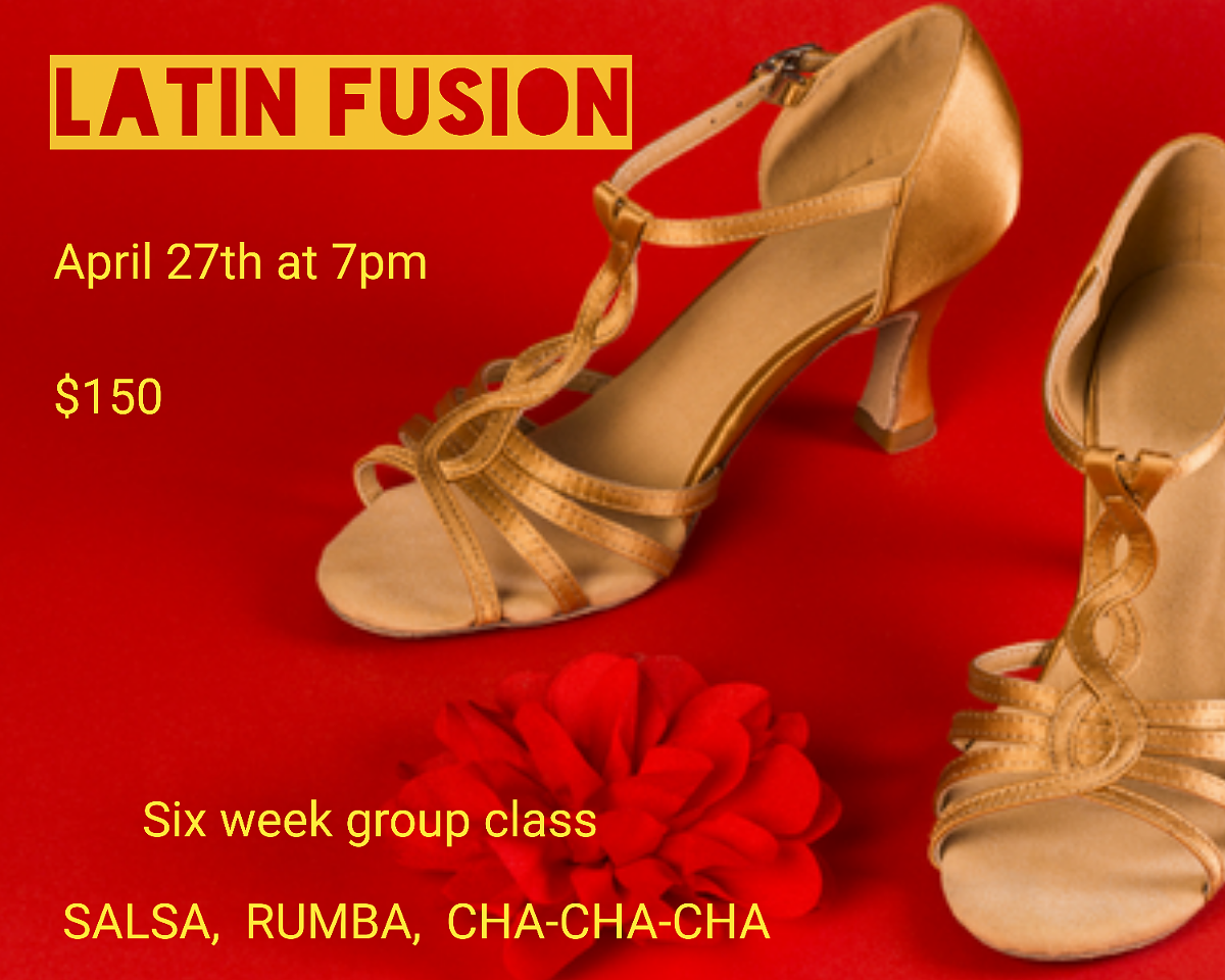 Latin Fusion group class for couples