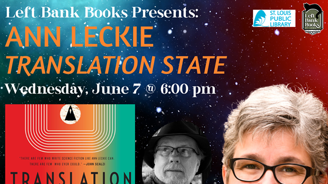 Left Bank & Schlafly Library Welcome Award-Winning STL Author, Ann Leckie for BOOK LAUNCH EVENT!
