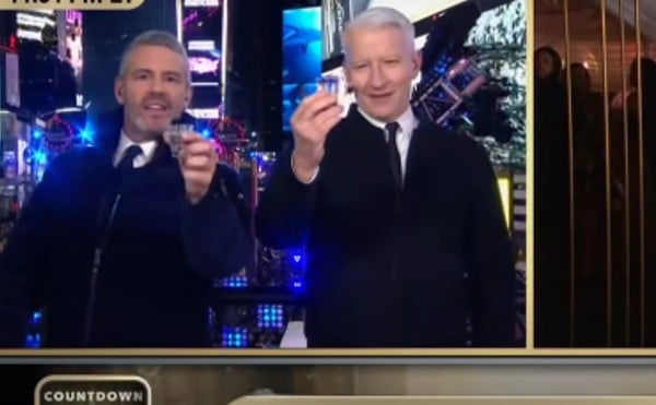 Let Andy Cohen Drink on CNN's New Year's Eve Broadcast, Dammit