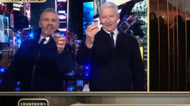 Let Andy Cohen Drink on CNN's New Year's Eve Broadcast, Dammit