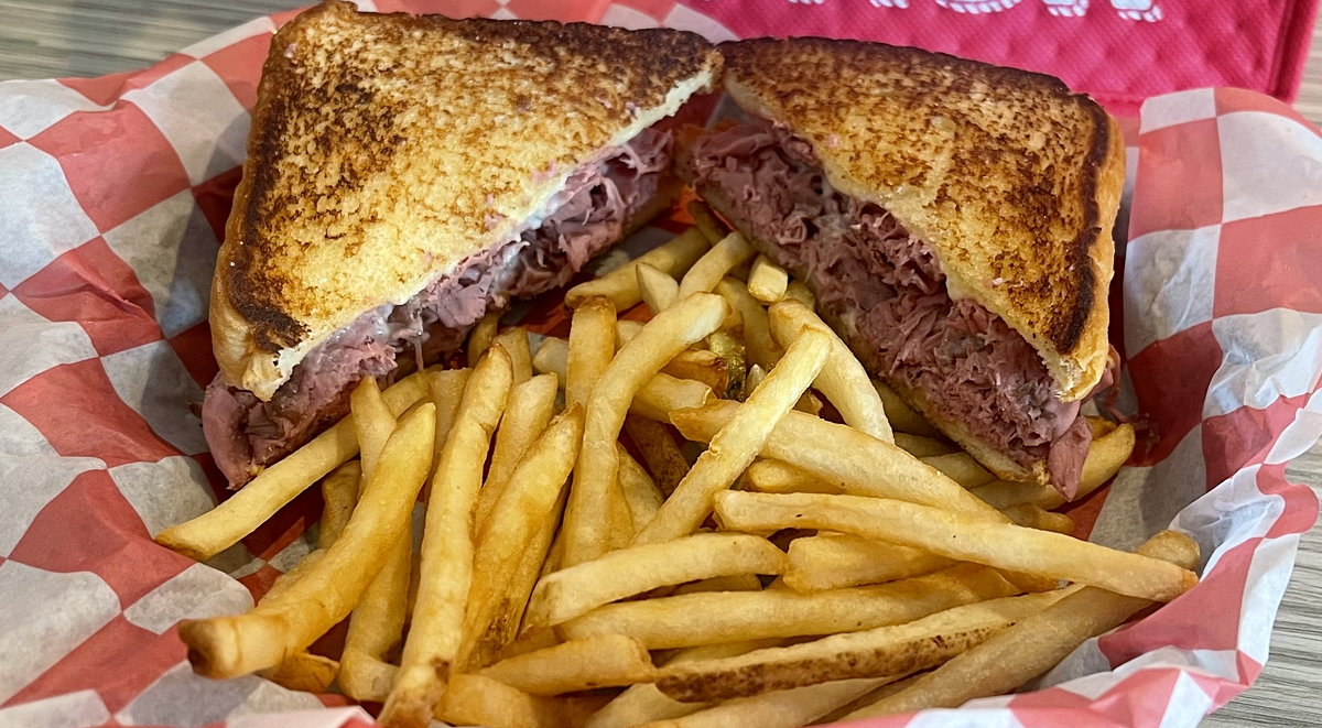 Lion's Choice new Remix sandwich is on buttery Texas toast.