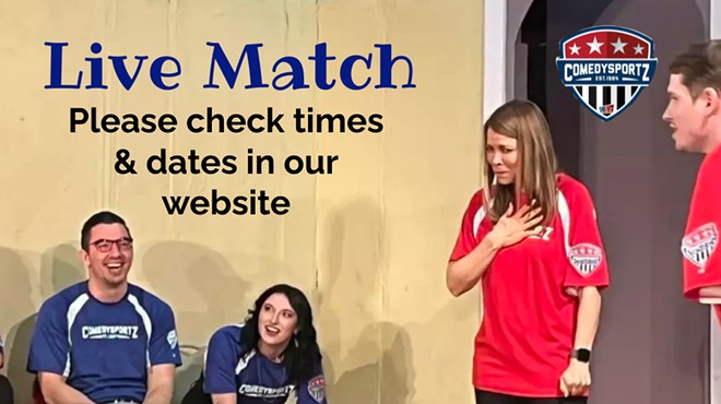 Live ComedySportz Match at The Old Orchard Gallery