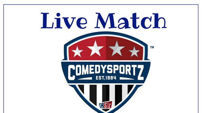 Live ComedySportz Match - in Webster Groves at The Old Orchard Gallery - Fri. Aug 25th, 8pm