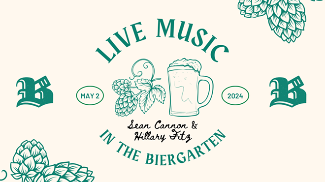 Live Music in the Biergarten with Sean Cannon and Hillary Fitz