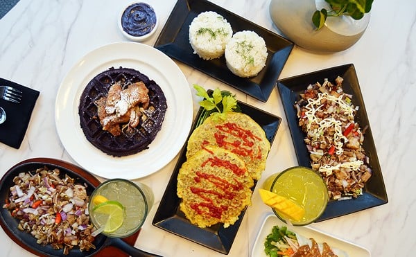 A selection of dishes from Manileno.